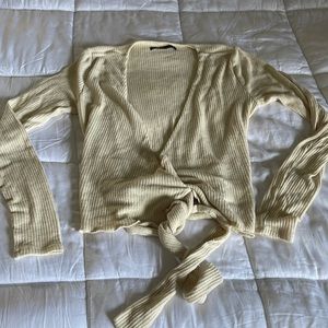 Abercrombie and Fitch wrap around top, size medium